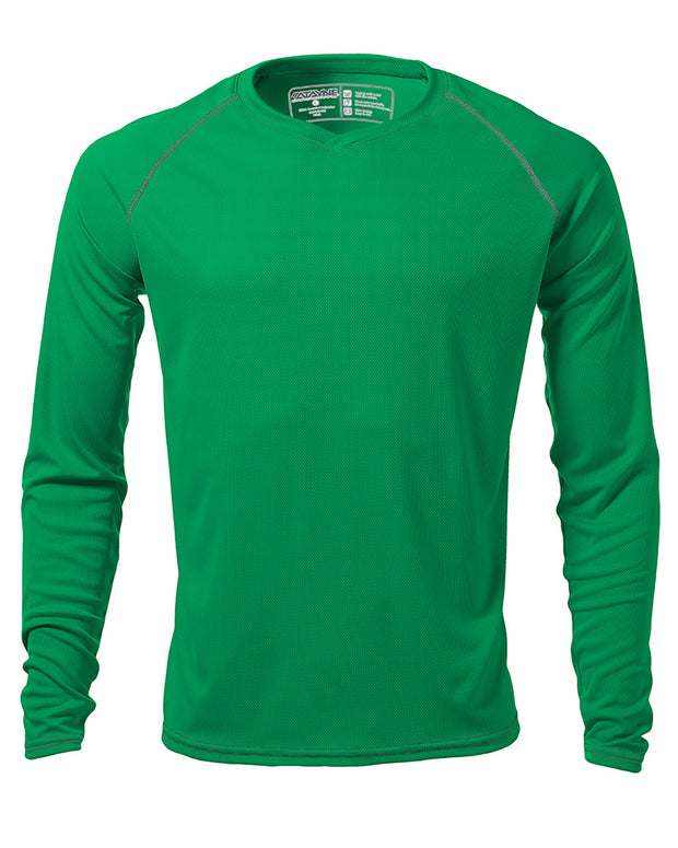 Men's Long Sleeve Raglan REC T V-Neck