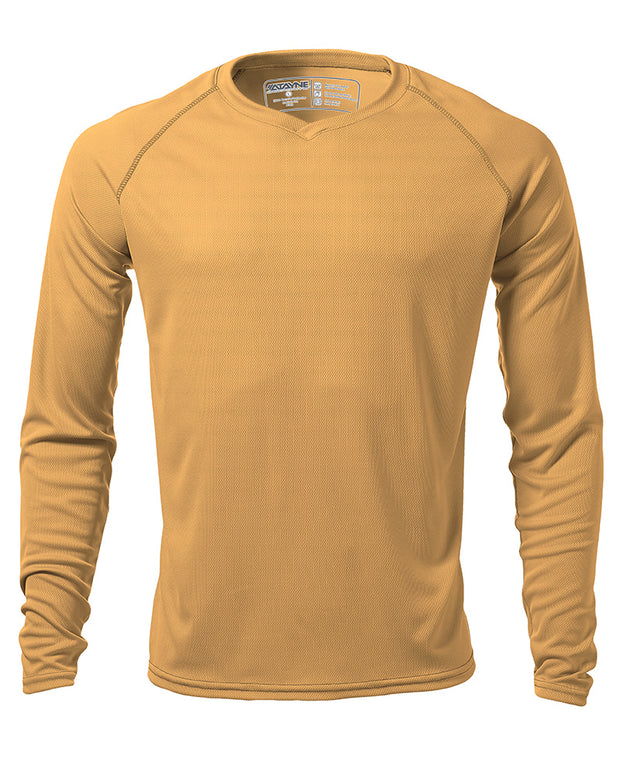 Men's Long Sleeve Raglan REC T V-Neck