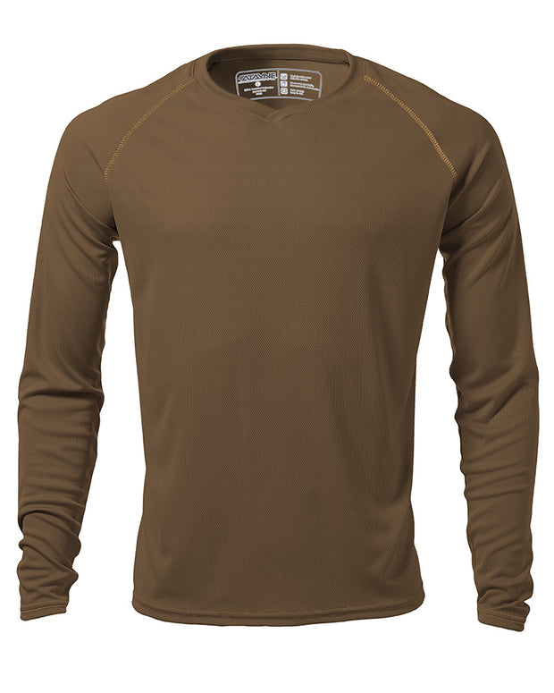 Men's Long Sleeve Raglan REC T V-Neck