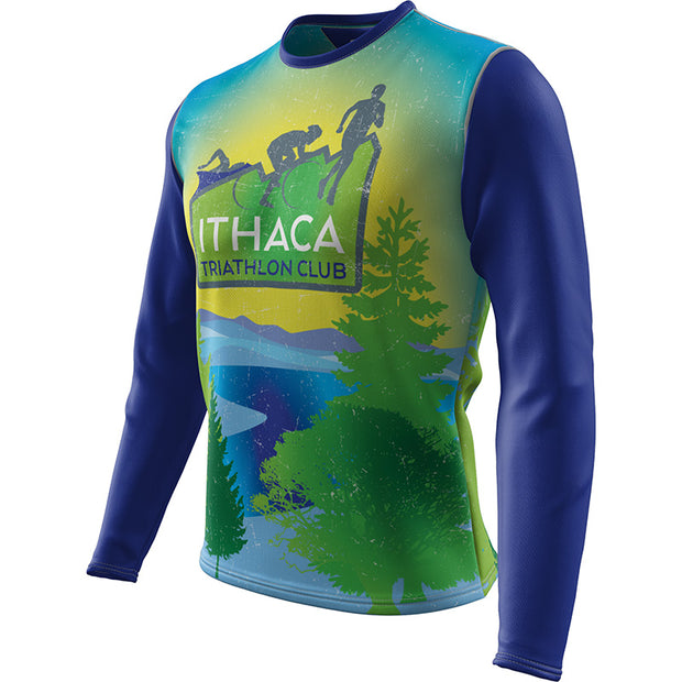 Men's Long Sleeve REC T Elite Crew Neck