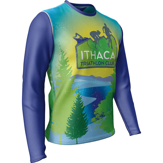 Men's Long Sleeve REC T Elite Crew Neck