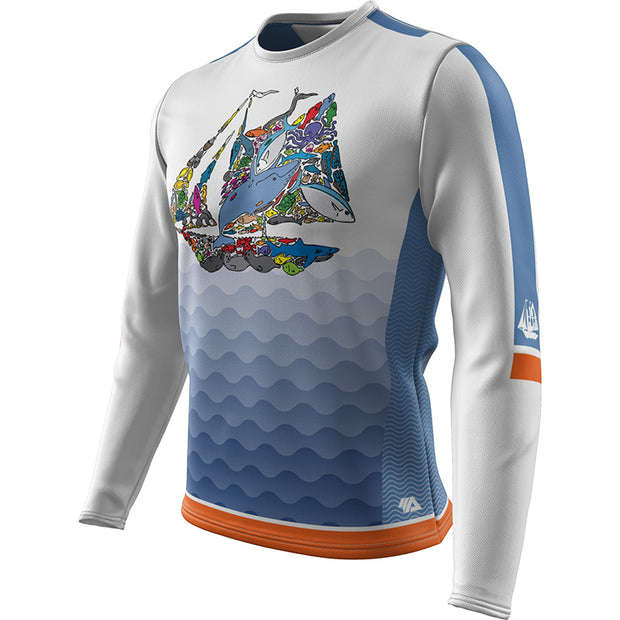 Men's Long Sleeve REC T Elite Crew Neck