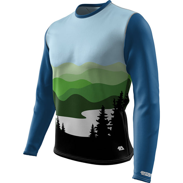 Men's Long Sleeve REC T Elite Crew Neck