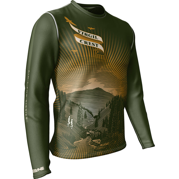 Men's Long Sleeve REC T Elite Crew Neck