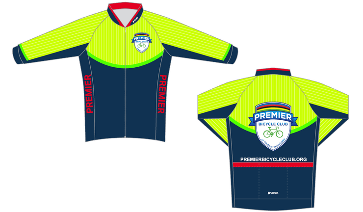 CLUB CUT Premier Bicycle Club Long Sleeve 2019 Cycling Jersey