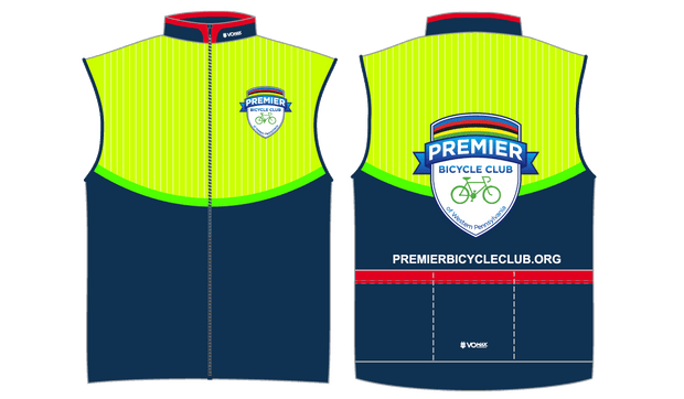 CLUB CUT Premier Bicycle Club Windbuster Vest