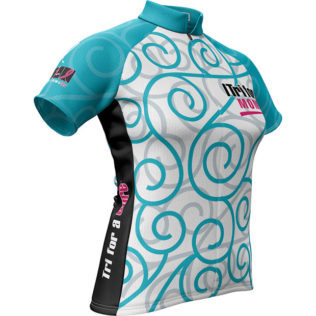Womens Short Sleeve REC Cycling Jersey