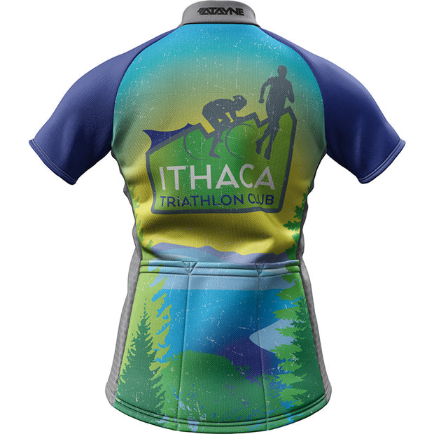 Womens Short Sleeve REC Cycling Jersey