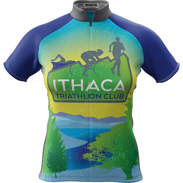 Womens Short Sleeve REC Cycling Jersey