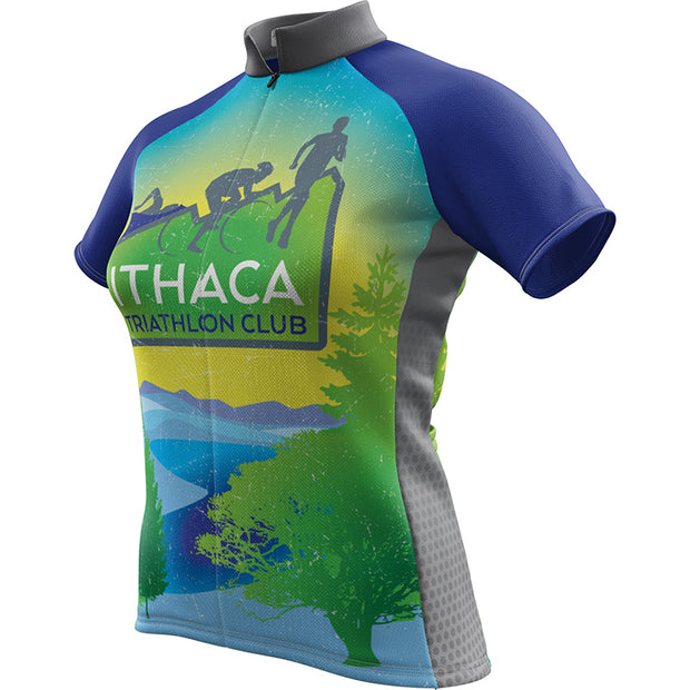 Womens Short Sleeve REC Cycling Jersey