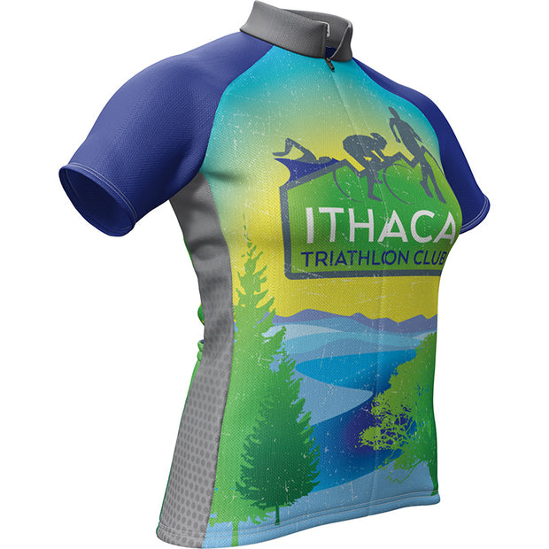 Womens Short Sleeve REC Cycling Jersey