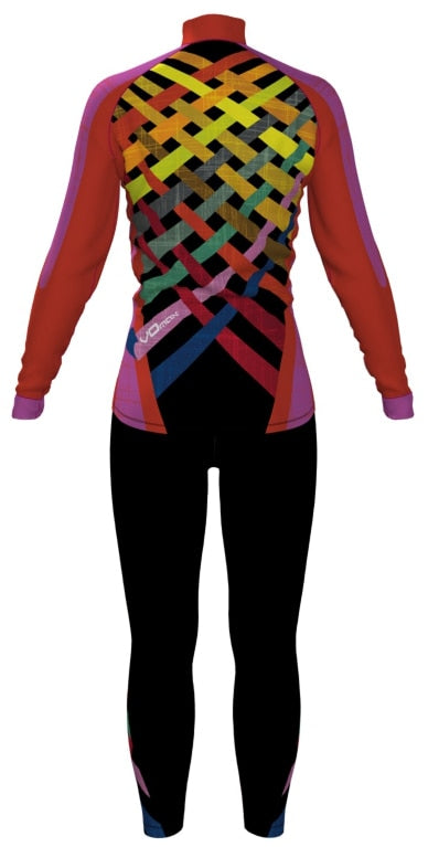 Womens Hex Two Piece Ski Suit