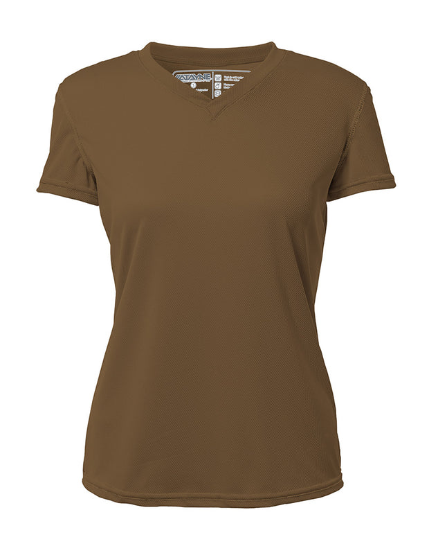 Womens Short Sleeve REC T V-Neck