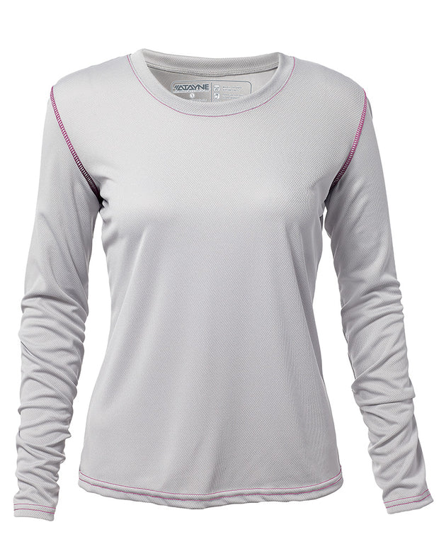 Womens Long Sleeve REC T Scoop Neck