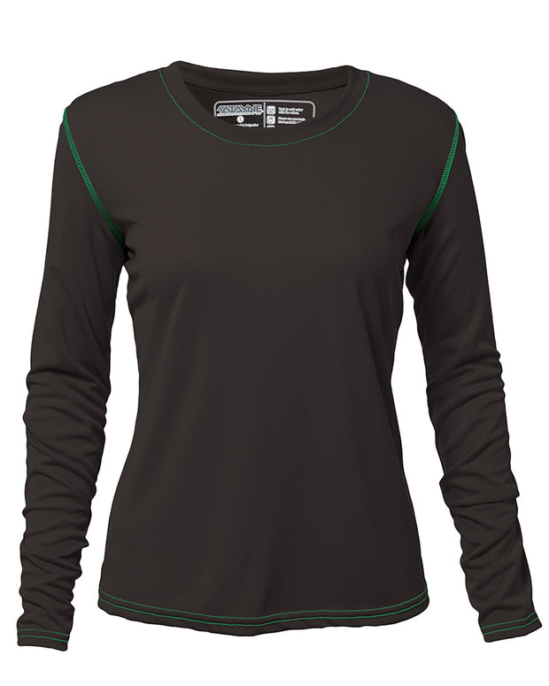 Womens Long Sleeve REC T Scoop Neck