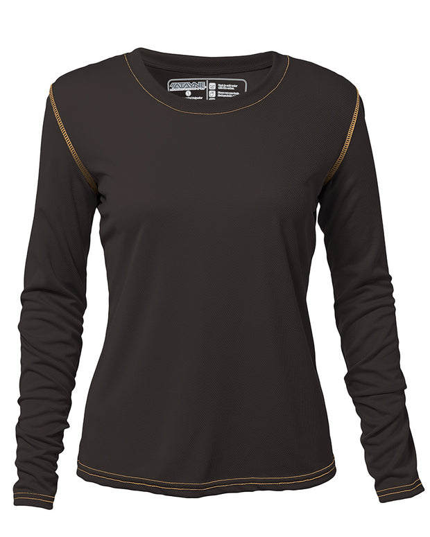 Womens Long Sleeve REC T Scoop Neck