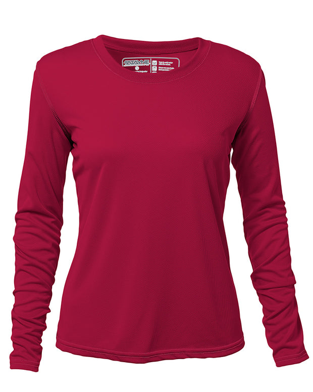 Womens Long Sleeve REC T Scoop Neck