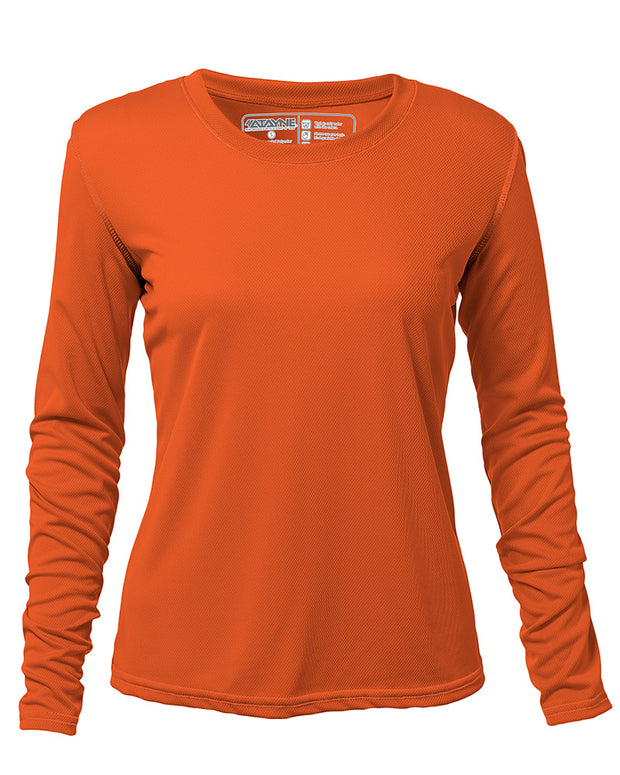 Womens Long Sleeve REC T Scoop Neck