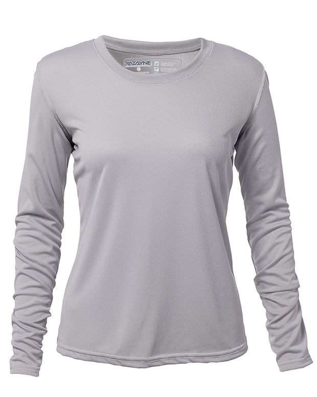 Womens Long Sleeve REC T Scoop Neck