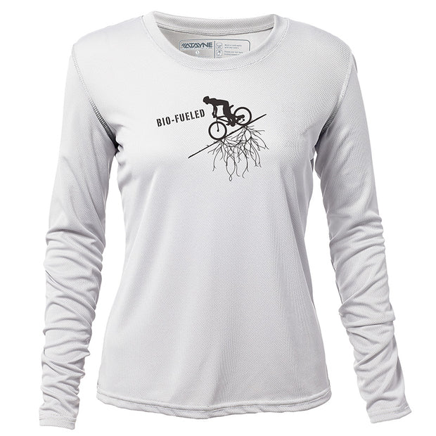 Bio-Fueled Rider + Womens Long Sleeve REC T