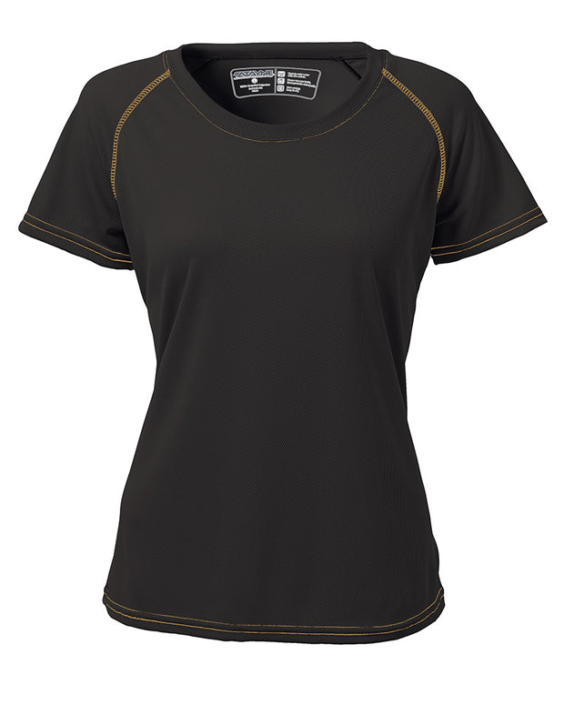 Womens Short Sleeve Raglan REC T Scoop Neck