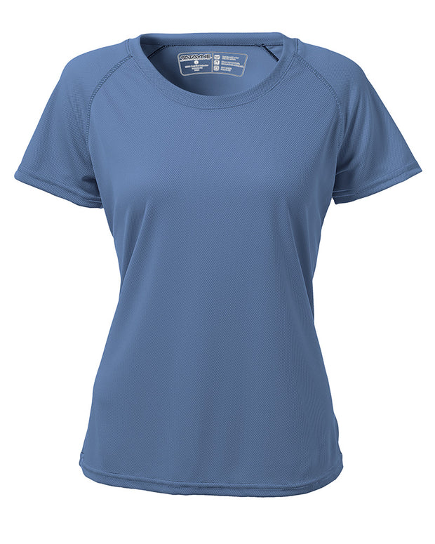 Womens Short Sleeve Raglan REC T Scoop Neck