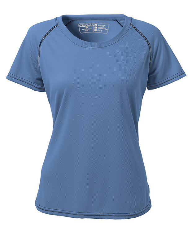 Womens Short Sleeve Raglan REC T Scoop Neck