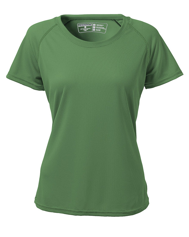 Womens Short Sleeve Raglan REC T Scoop Neck