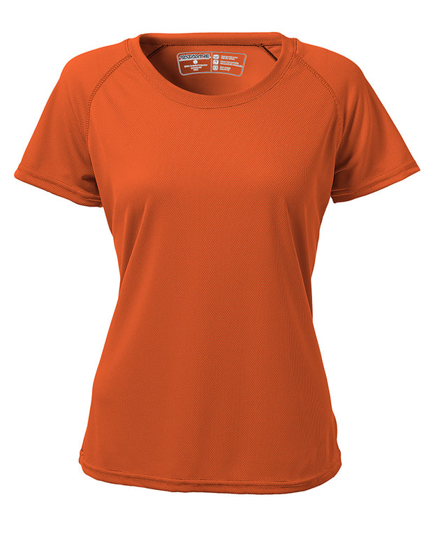 Womens Short Sleeve Raglan REC T Scoop Neck