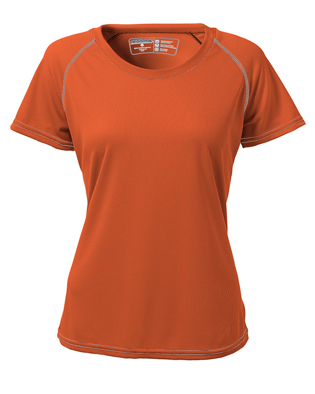 Womens Short Sleeve Raglan REC T Scoop Neck