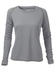 Womens Long Sleeve Raglan REC T Scoop Neck