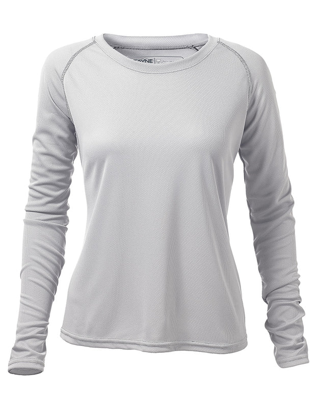 Womens Long Sleeve Raglan REC T Scoop Neck