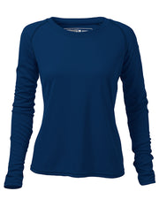 Womens Long Sleeve Raglan REC T Scoop Neck