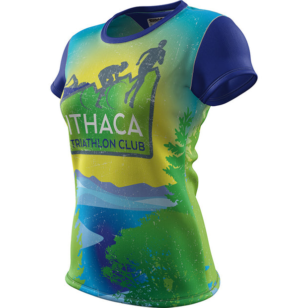 Womens Short Sleeve REC T Elite Scoop Neck