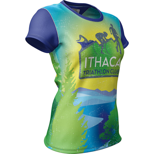 Womens Short Sleeve REC T Elite Scoop Neck