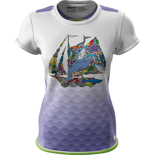 Womens Short Sleeve REC T Elite Scoop Neck