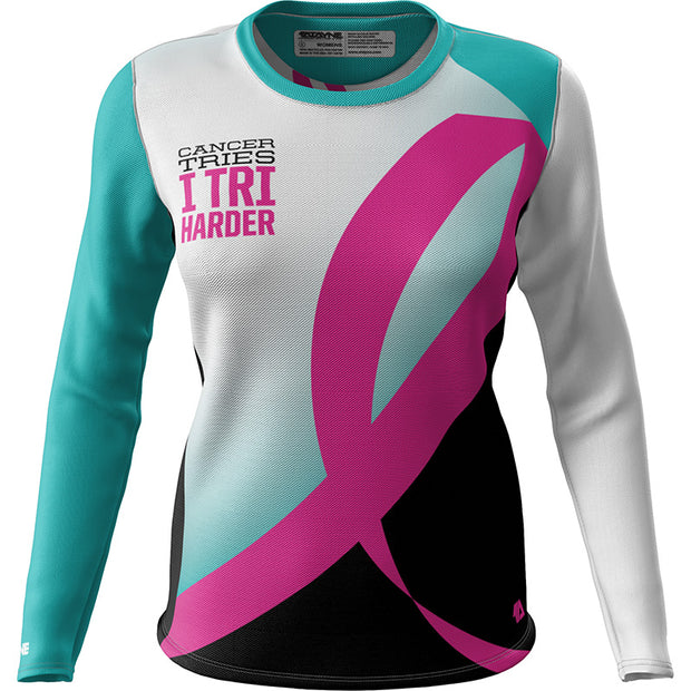 Womens Long Sleeve REC T Elite Scoop Neck