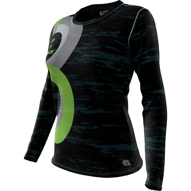 Womens Long Sleeve REC T Elite Scoop Neck