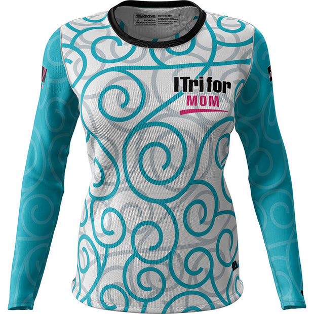 Womens Long Sleeve REC T Elite Scoop Neck