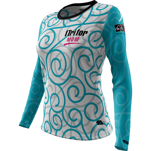 Womens Long Sleeve REC T Elite Scoop Neck