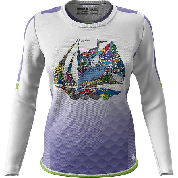 Womens Long Sleeve REC T Elite Scoop Neck