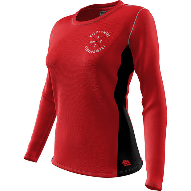 Womens Long Sleeve REC T Elite Scoop Neck