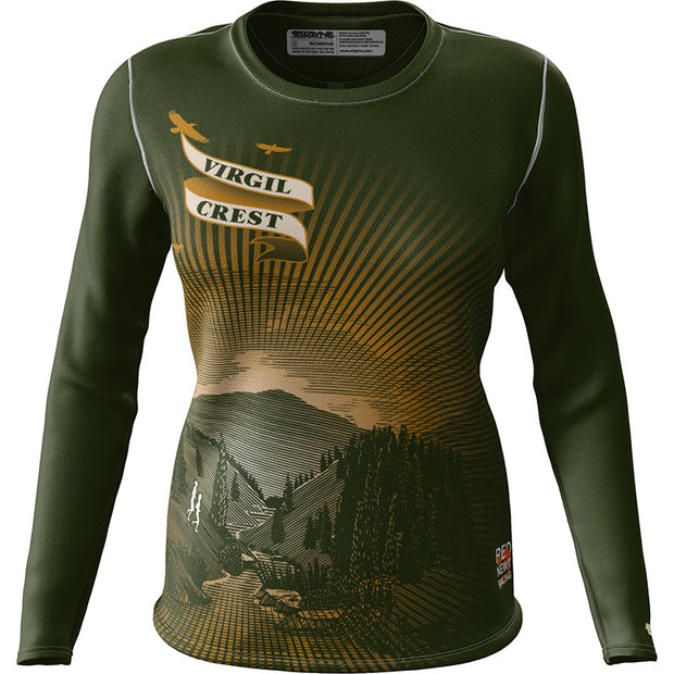 Womens Long Sleeve REC T Elite Scoop Neck