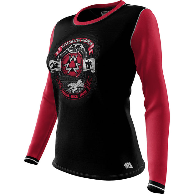 Womens Long Sleeve REC T Elite Scoop Neck