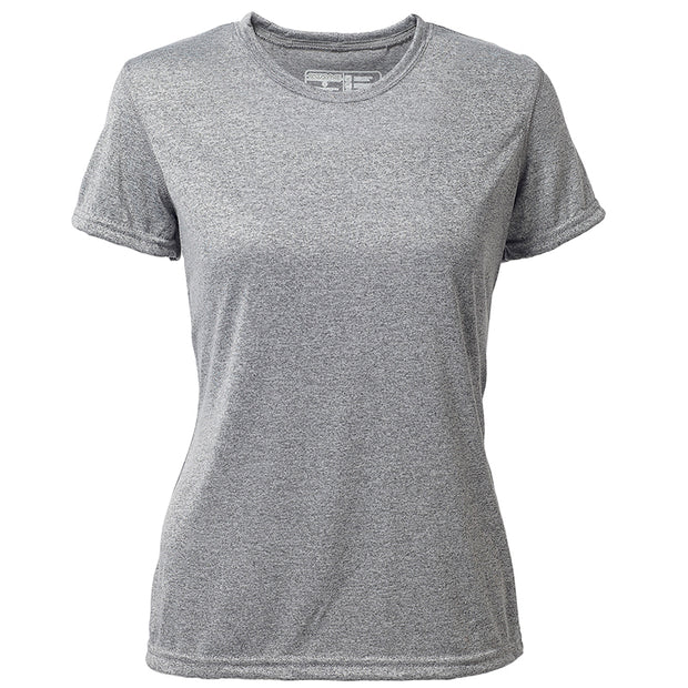 Womens Short Sleeve Hybrid T